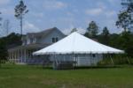 30' x 30' pole tent - sectional